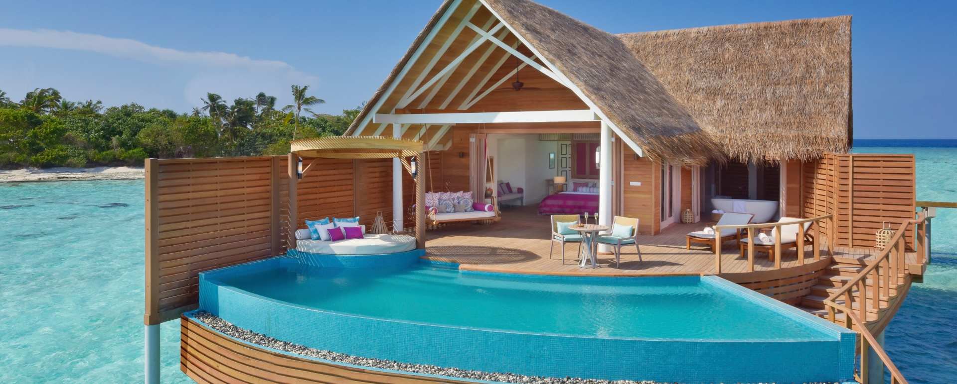 Water Pool Villa Exterior - Milaidhoo