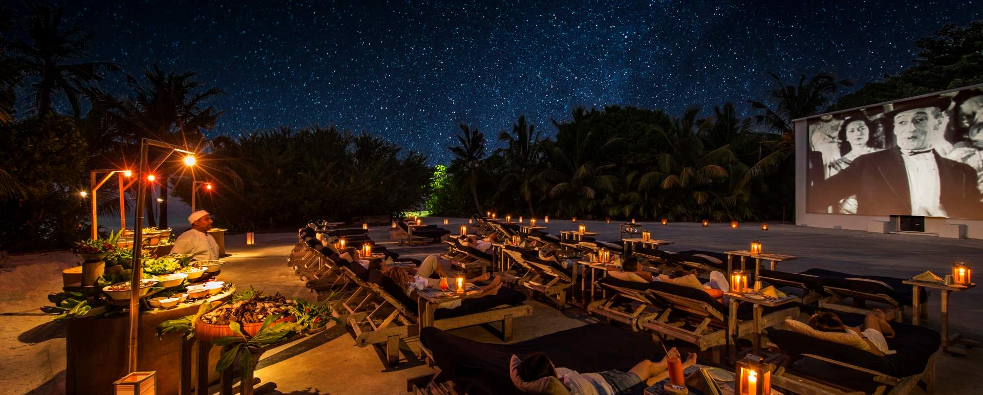 Cinema Paradiso  - Soneva Fushi 