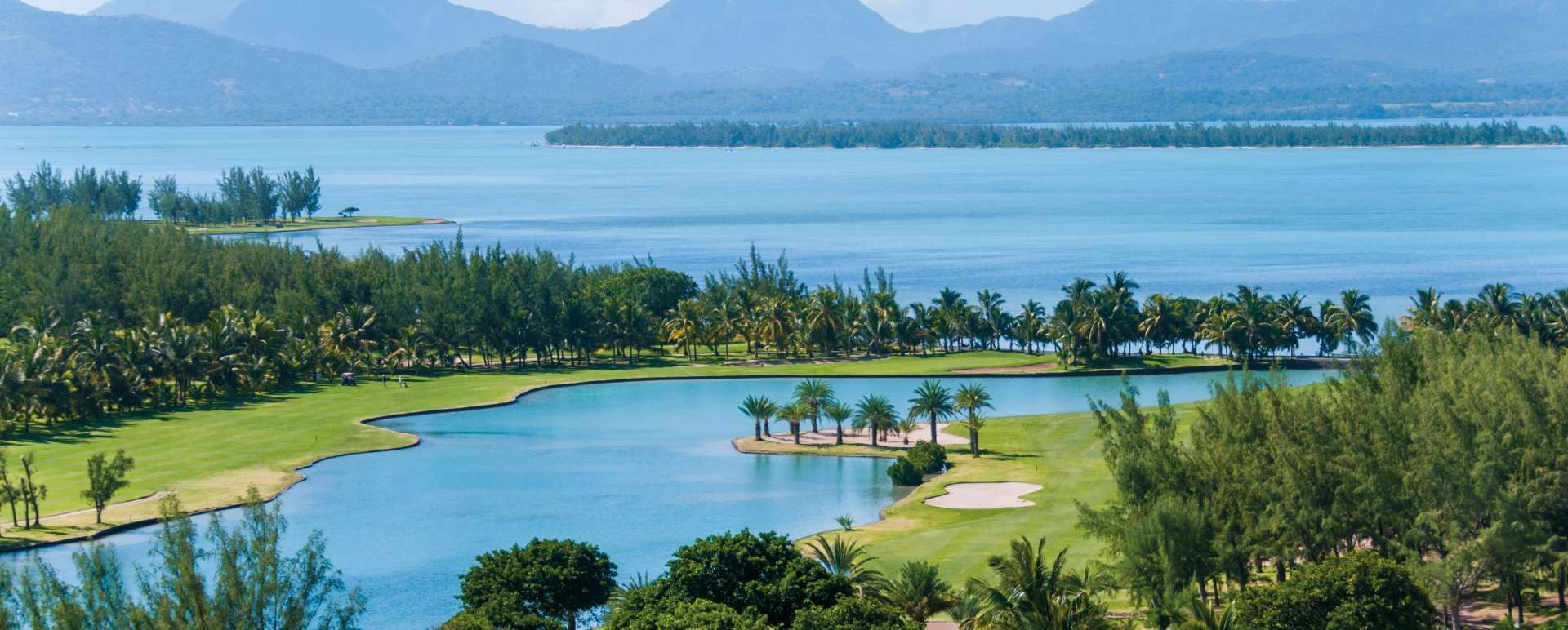Golfing in Mauritius