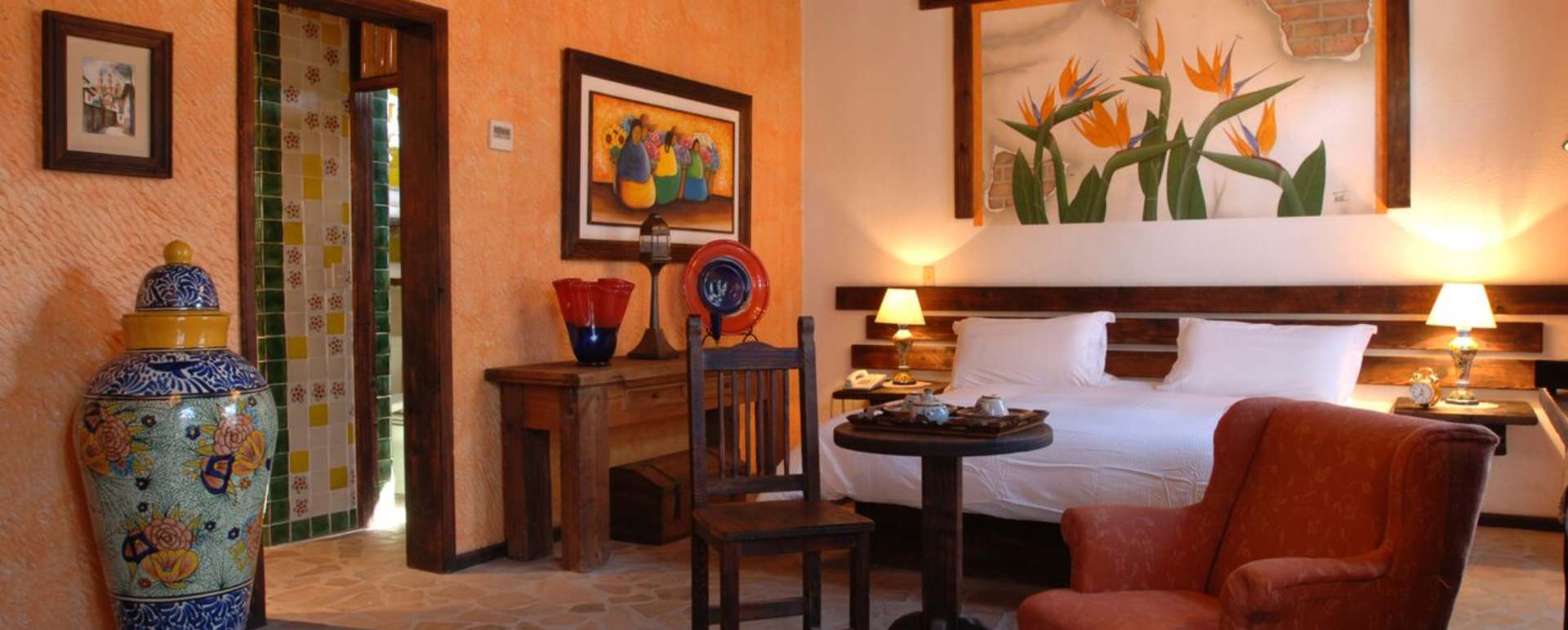 Drawing Room - Posada de las Flores Loreto