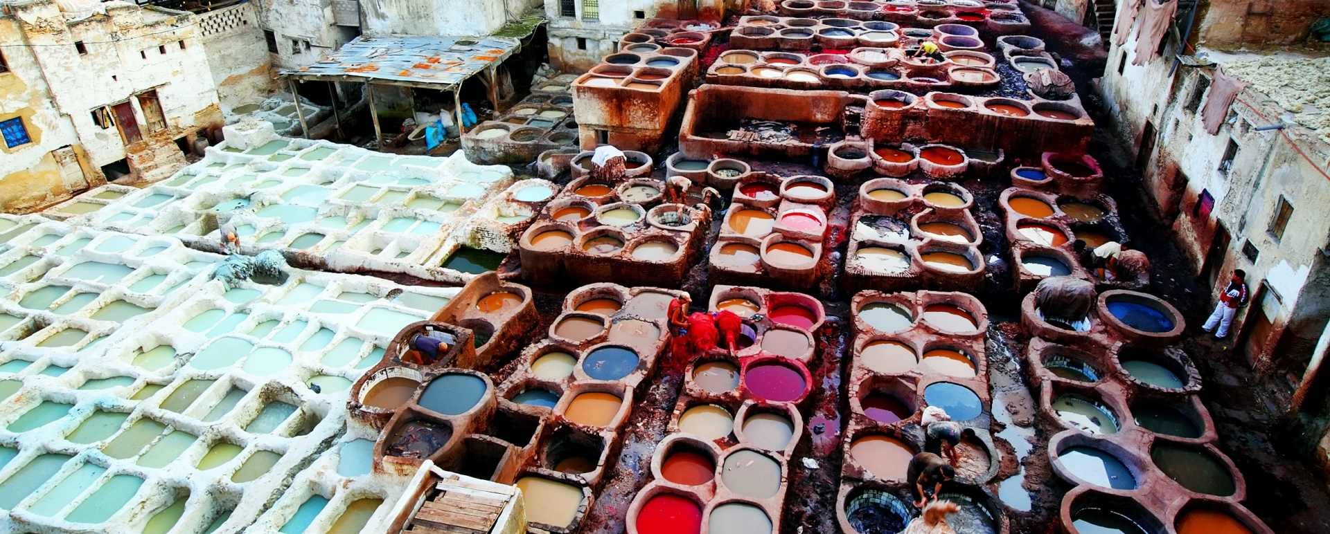 Fes tanneries - Authentic Morocco