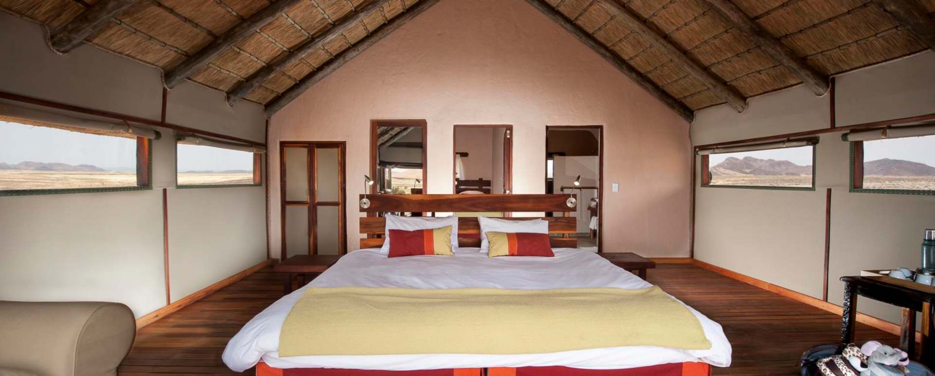 Room interior - Kulala Desert Lodge