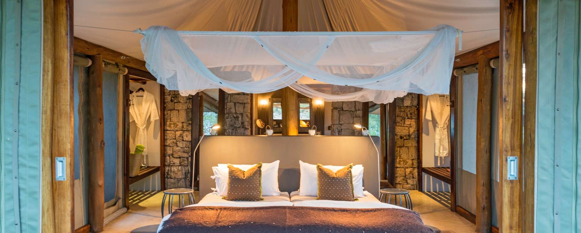 Bedroom - Onguma Tented Camp
