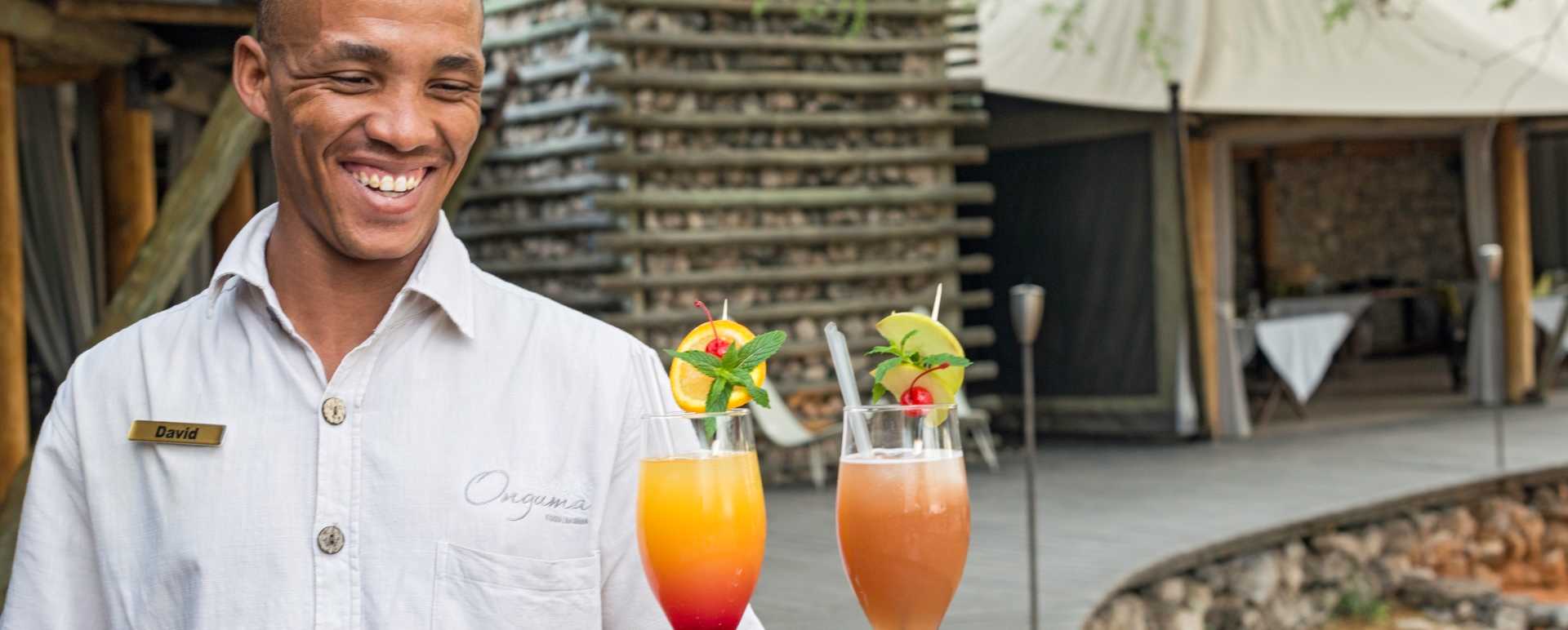 Welcome drink - Onguma Tented Camp