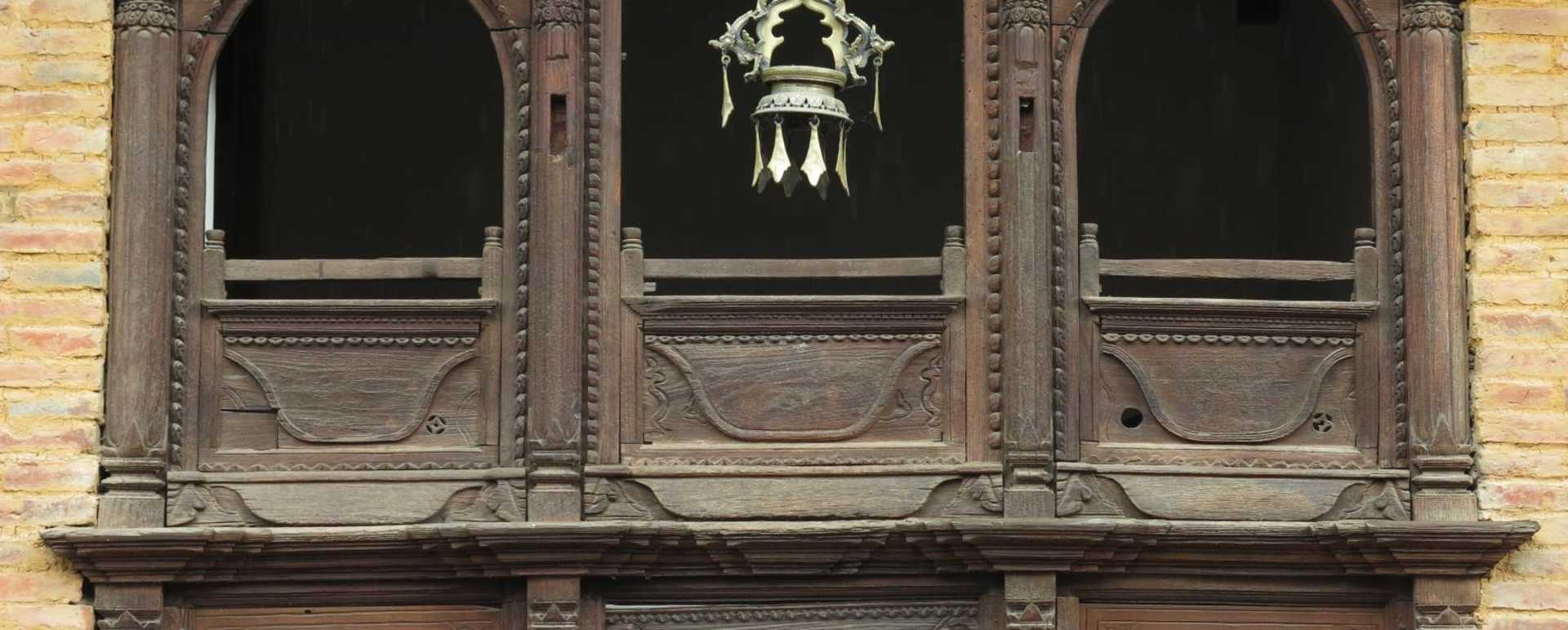Woodcarving Windows - The Inn Patan