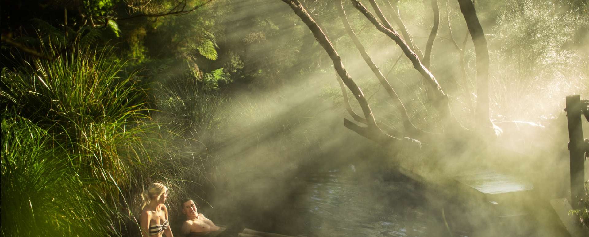 Solitaire Lodge Visit the Tarawera Thermal Springs