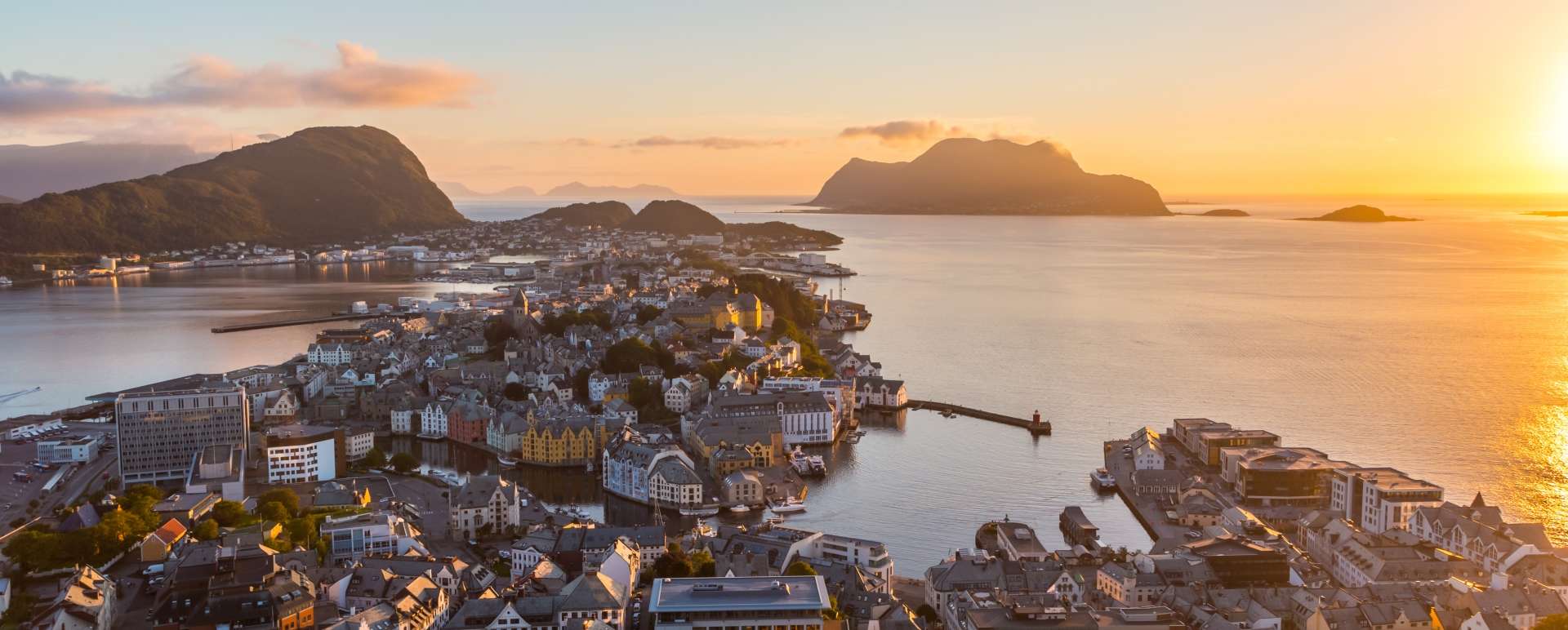 Explore Alesund on foot