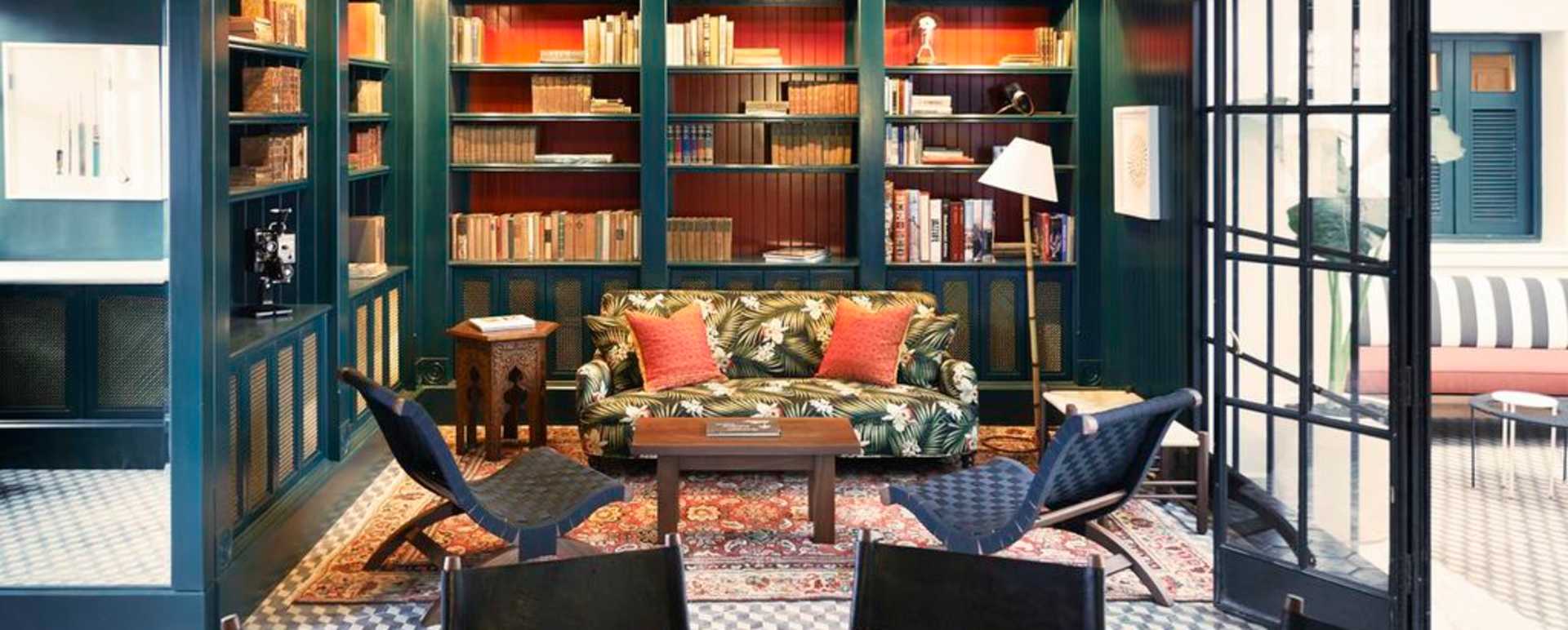 Library - American Trade Hotel