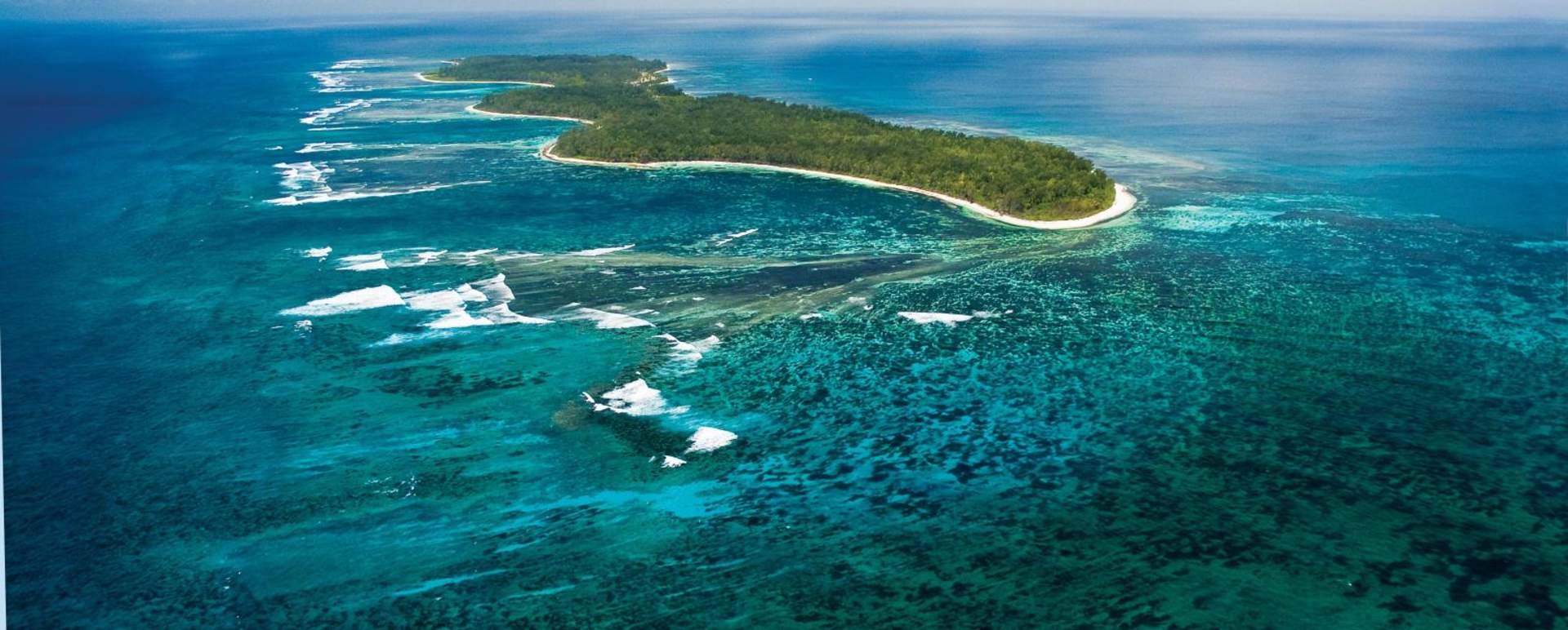 Aerial View - Desroches Island Lodge