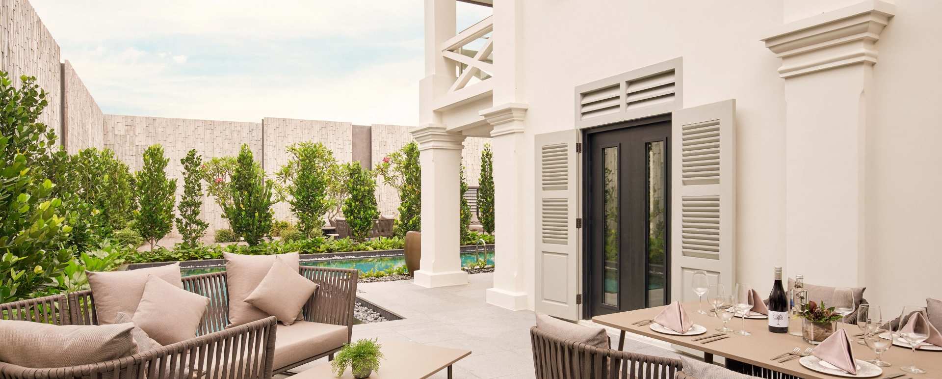 Private Patio Area - Garden Suite 