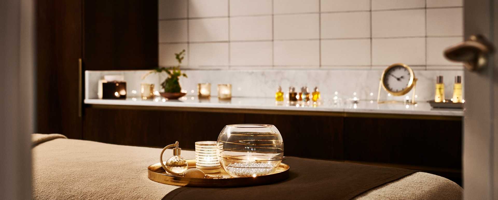 Spa treatment room
