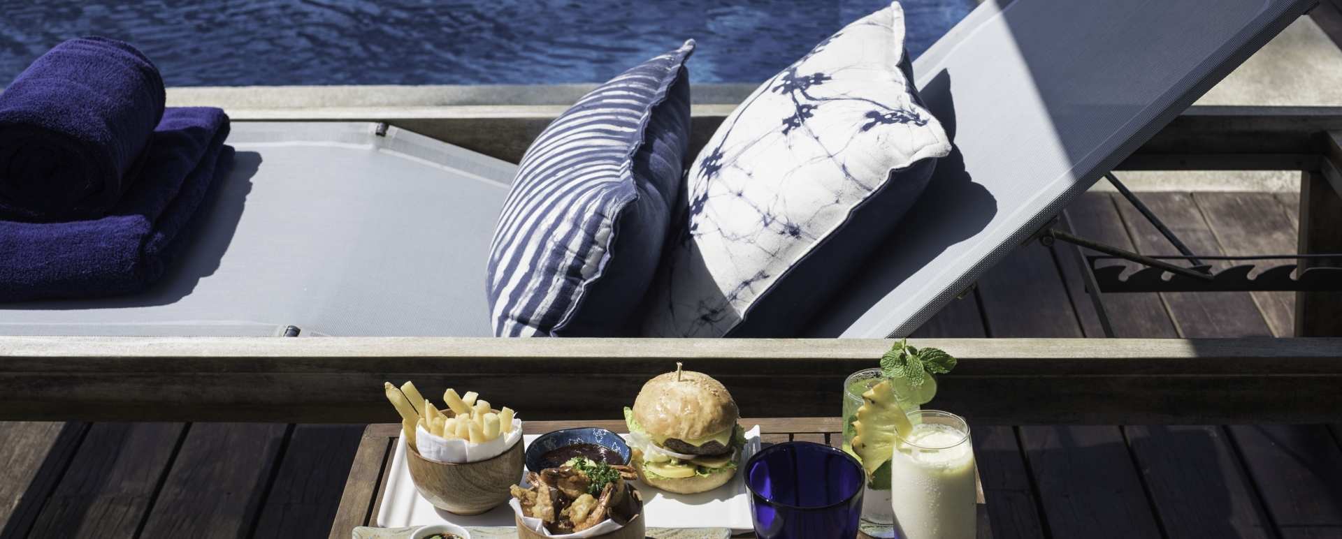 Light Lunch by the Pool - Kumu Beach