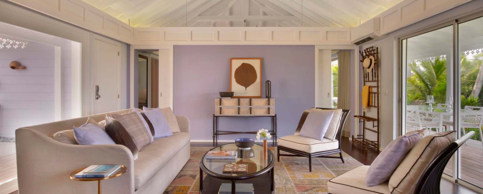 Serenity Suite Living Area - Hotel Guanahani & Spa