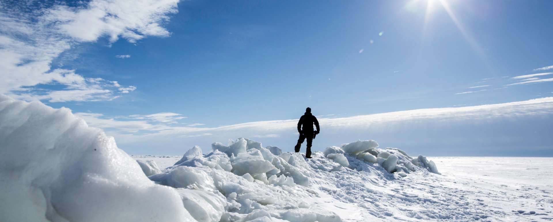 Pack ice - Pine Bay Lodge