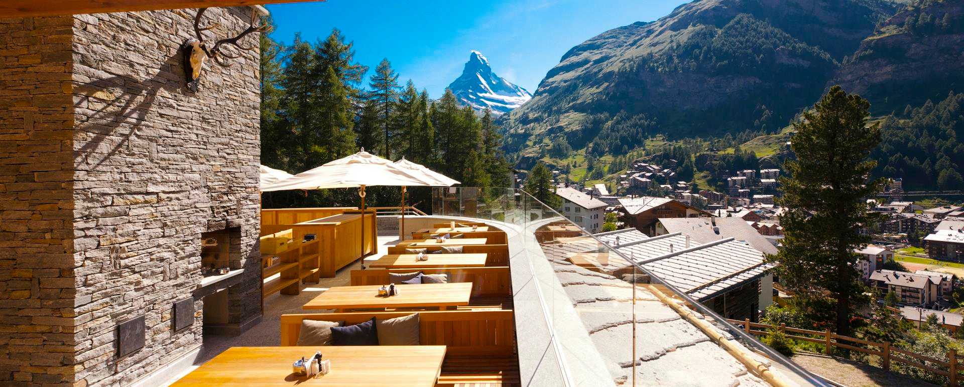 Terrace - Cervo Mountain Resort Summer