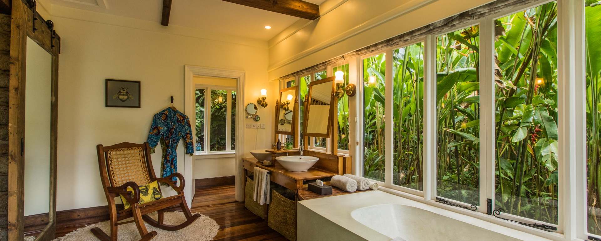 Bathroom at Gibbs Farm 
