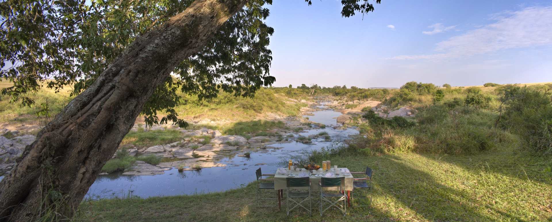 Rekero Camp Bush breakfast 