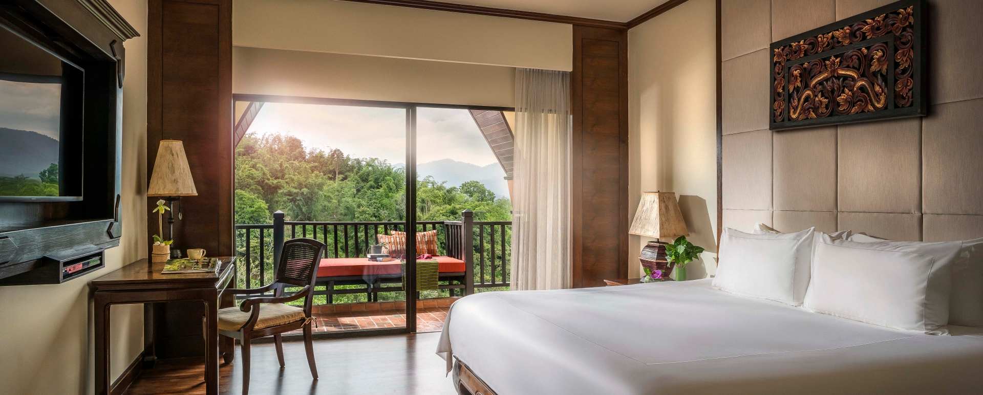 Three Country Room - Anantara Golden Triangle Elephant Camp & Resort