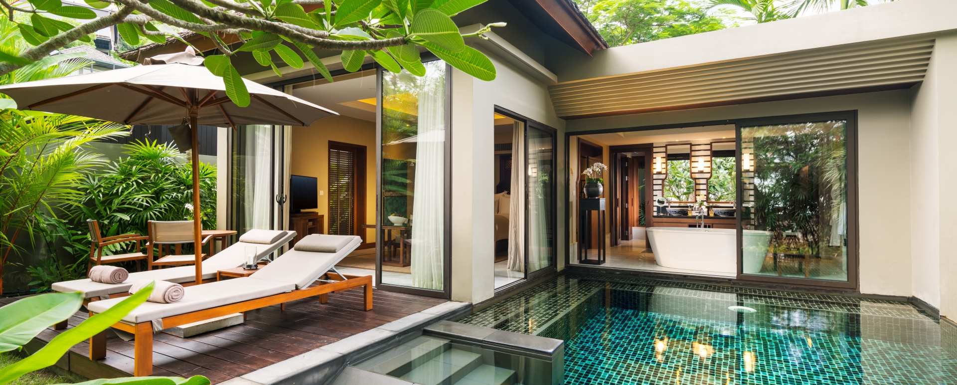 Beach Access Pool Villa Anantara Layan 
