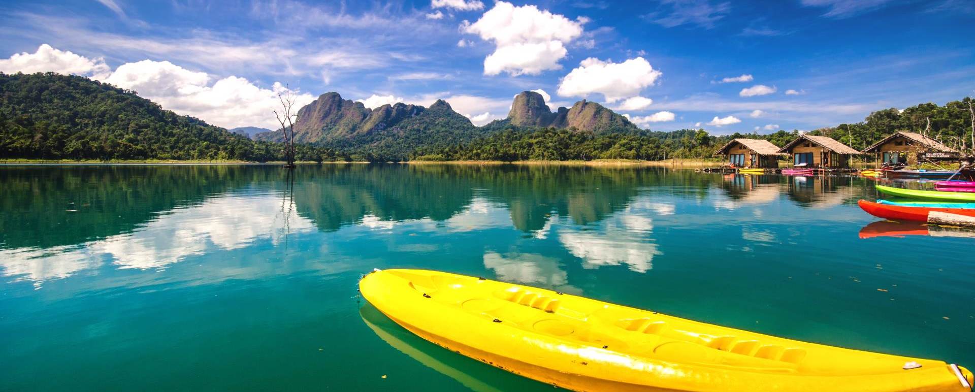 Kayaking in Khao Sok 