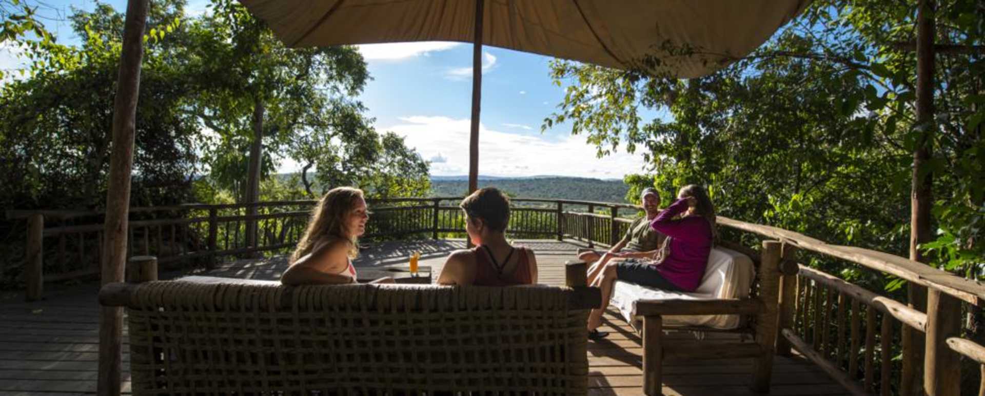 Bushbaby platform - Mihingo Lodge