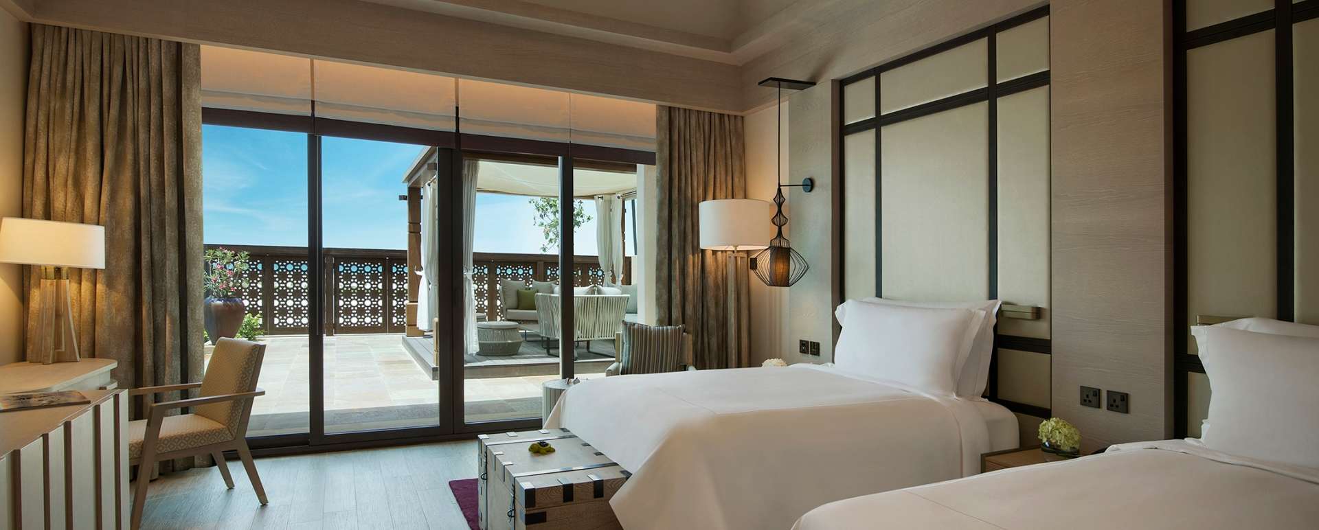 Two-Bedroom Beachfront Villa Second Bedroom 