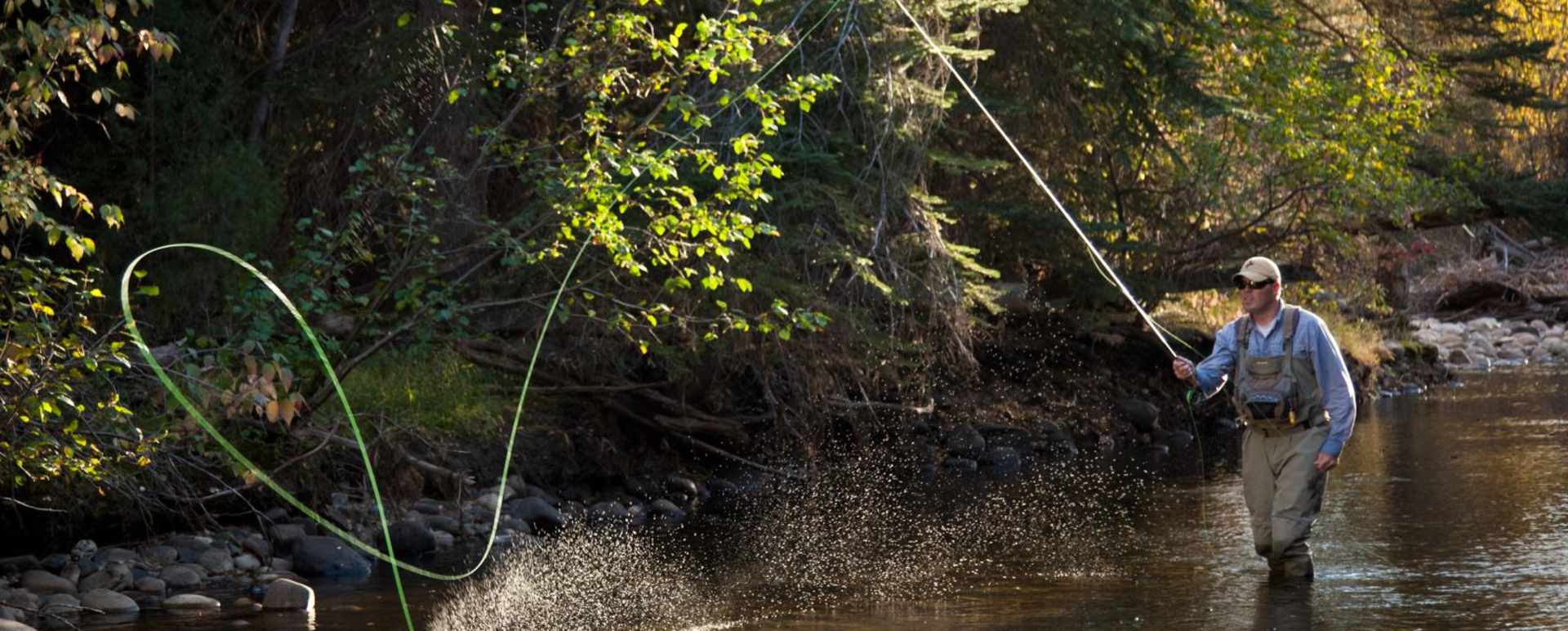 Fly fishing  - Brush Creek Ranch