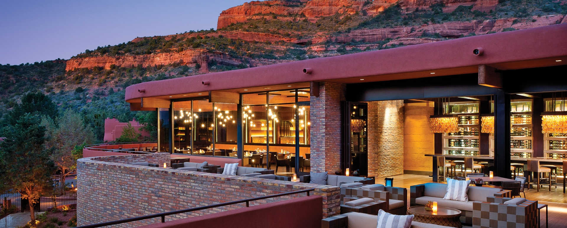 Patio views - Enchantment Resort and Spa