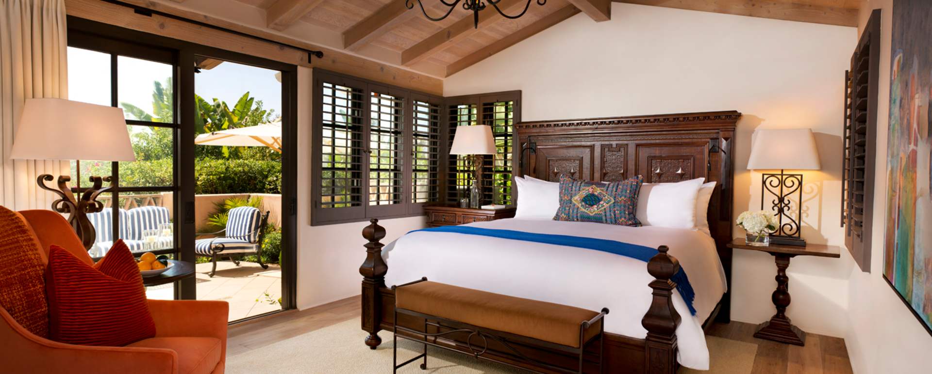 Casita Suite Bedroom - Rancho Valencia
