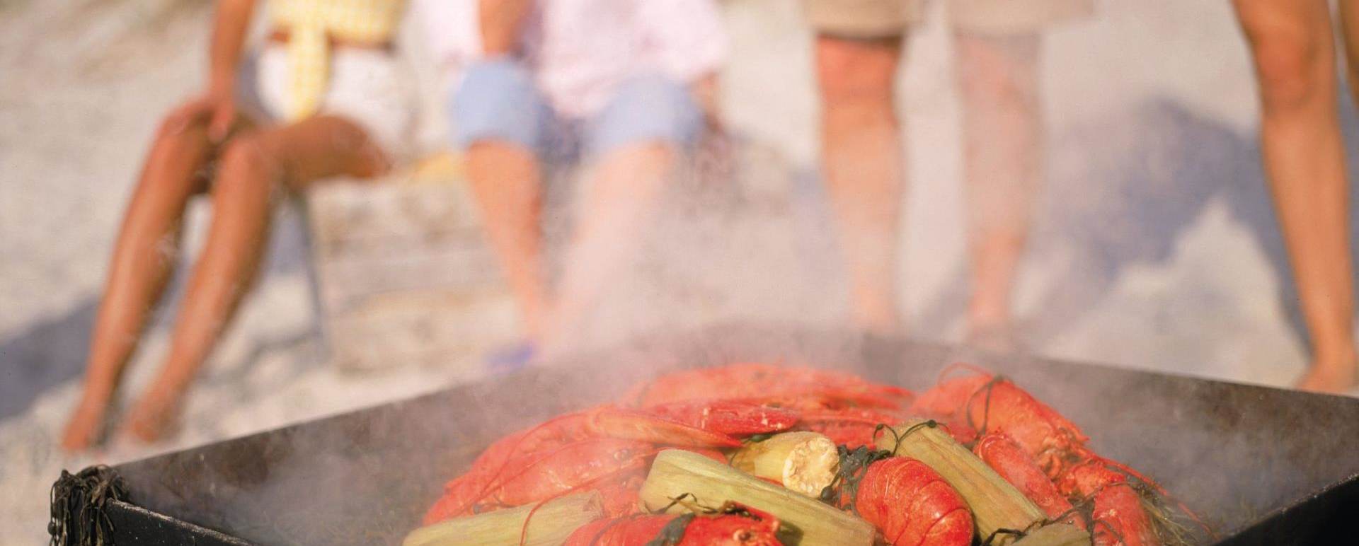 Beach Lobster Bakes - Simply New England Summer Holiday 