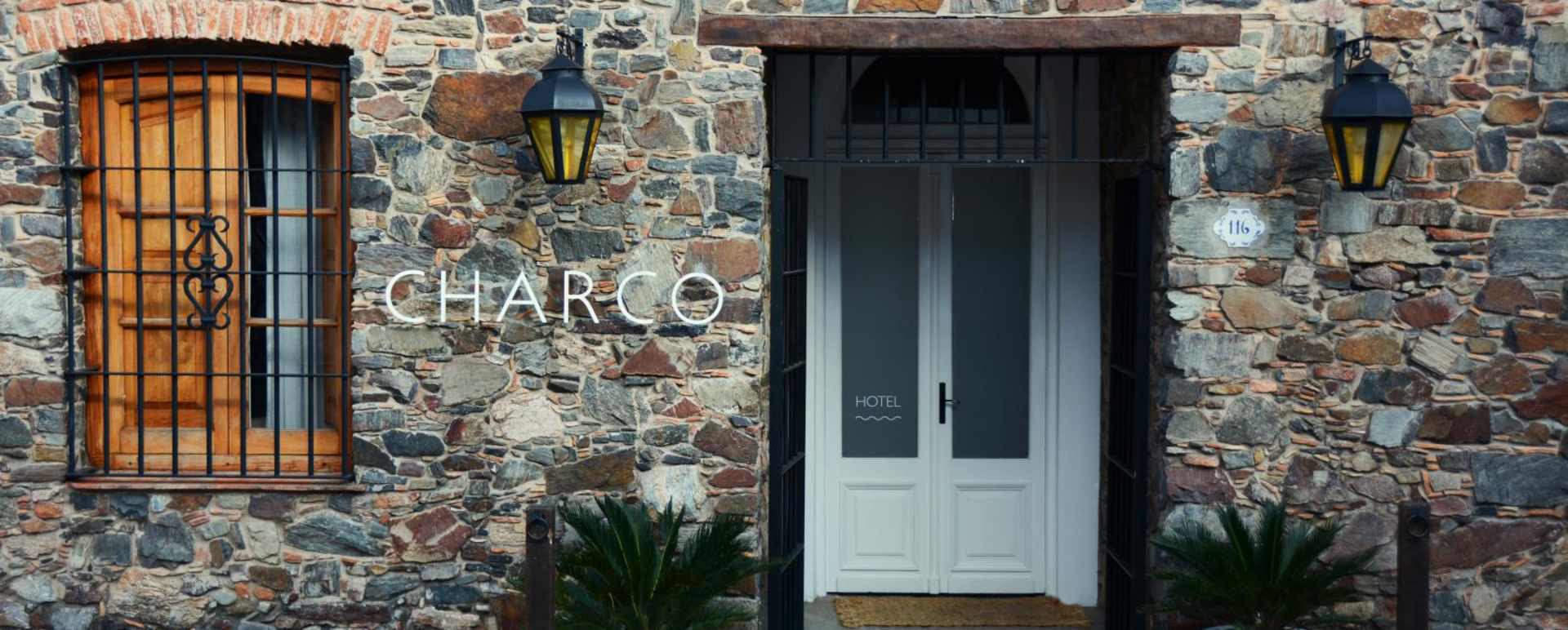 Original Portuguese buildings  - Charco Hotel