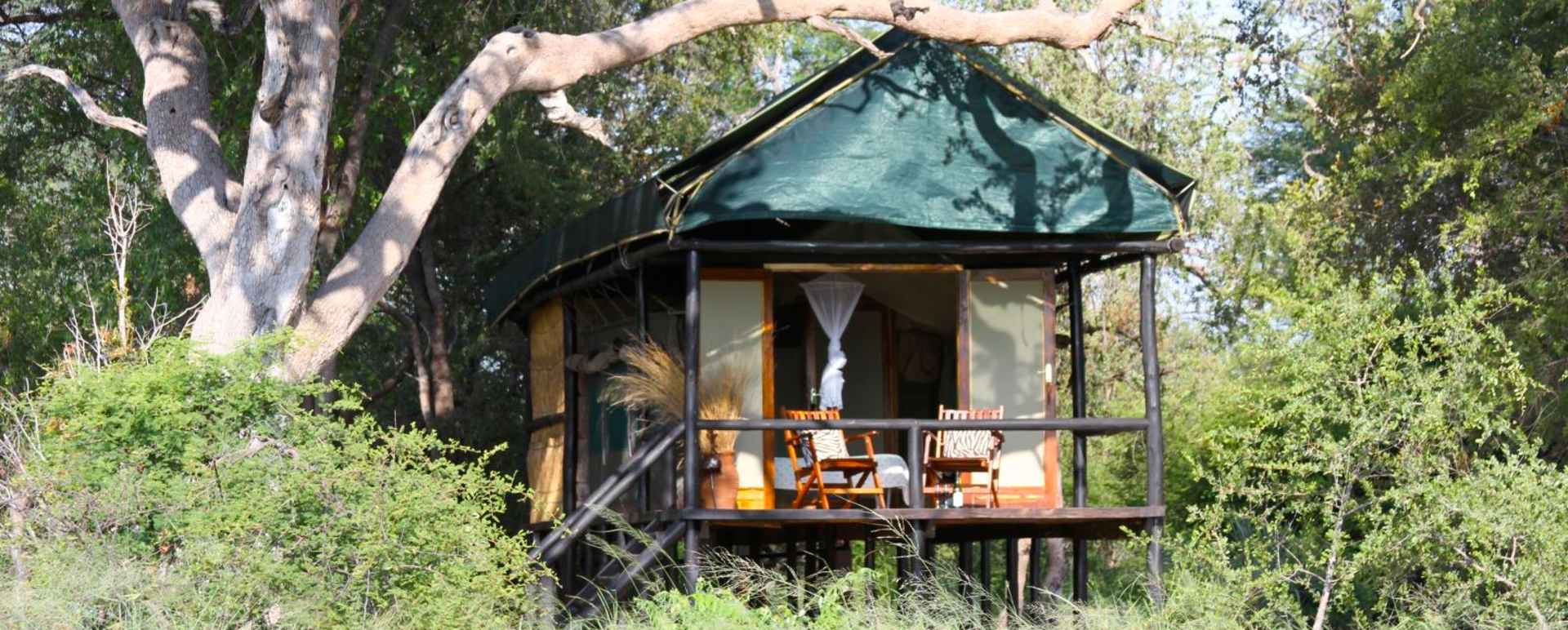 Elevated Guest Tent  - Bomani Tented Lodge