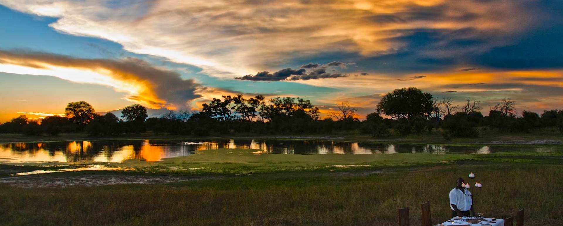 Bush Dinner  - Bomani Tented Lodge