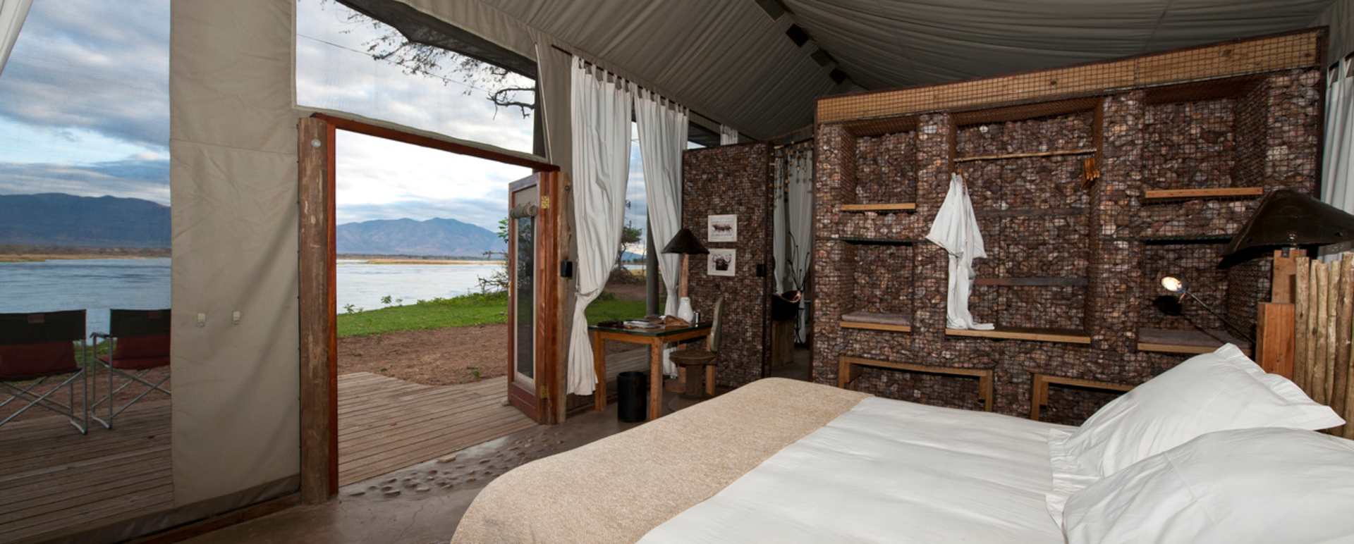 View from the tent - Rukomechi Camp