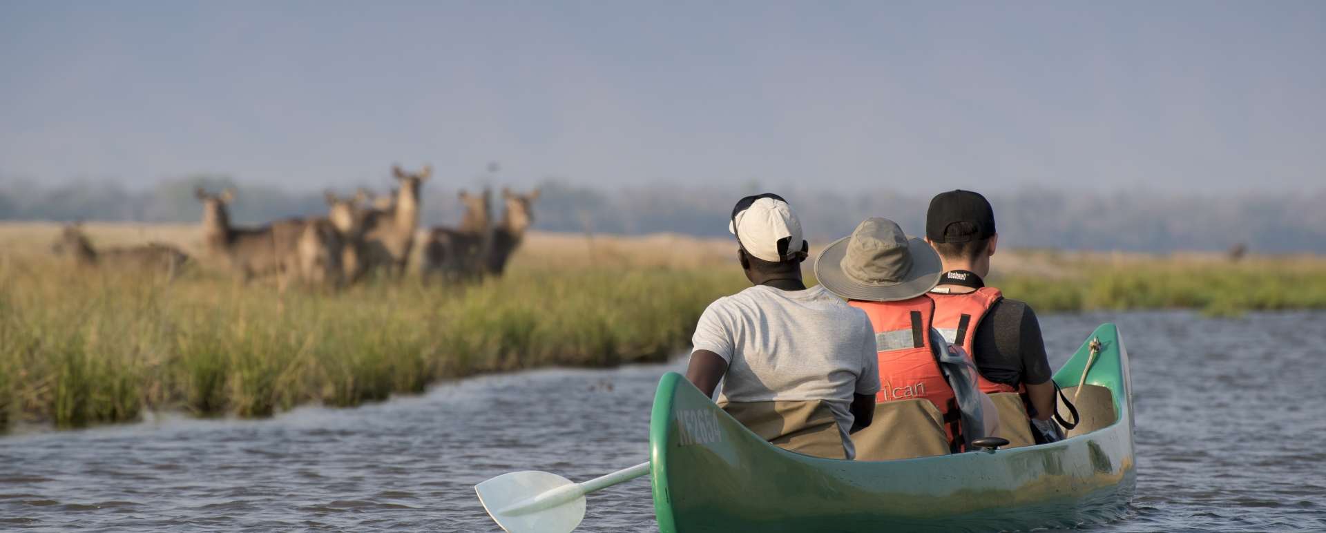 Canoeing on the Zambezi - 