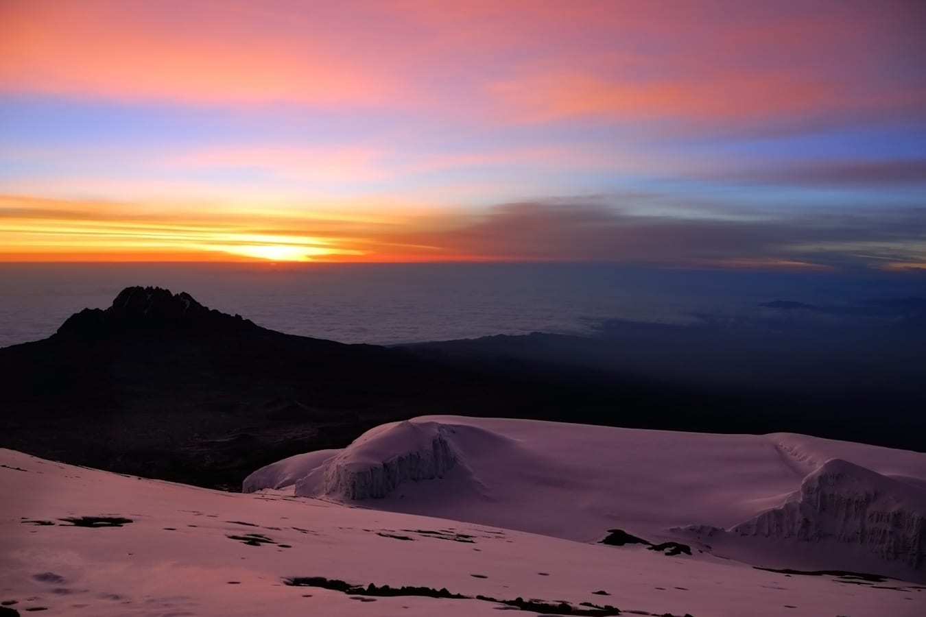View from the mountain - Kilimanjaro
