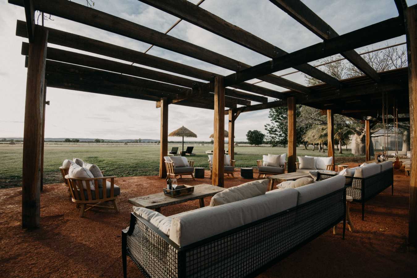Outdoor Lounge - Bullo River Station 