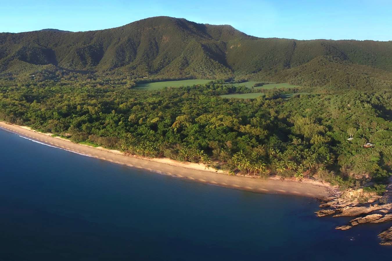 View of Thala Beach Lodge from the Coral Sea - Thala Beach Lodge