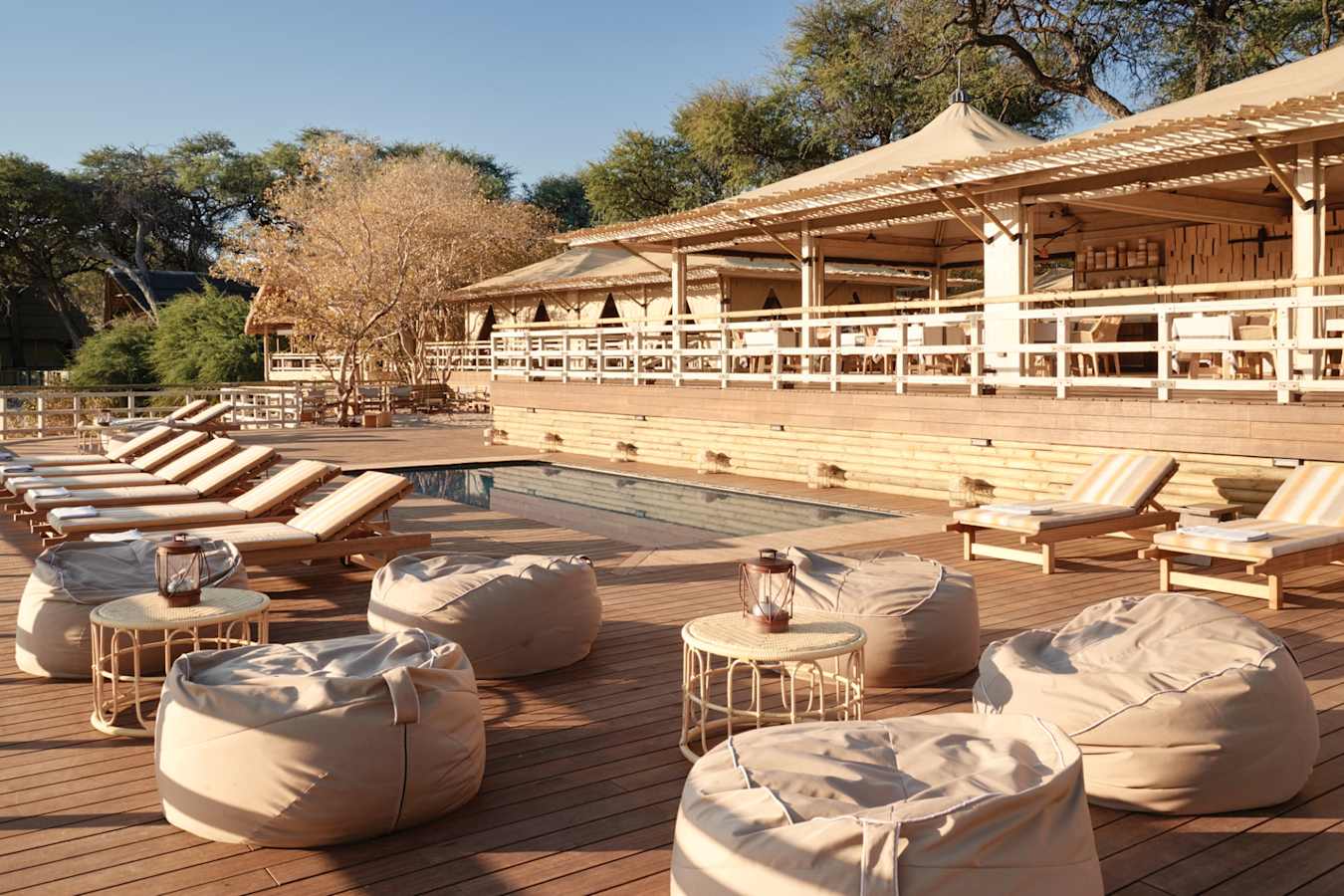 Swimming pool and deck 