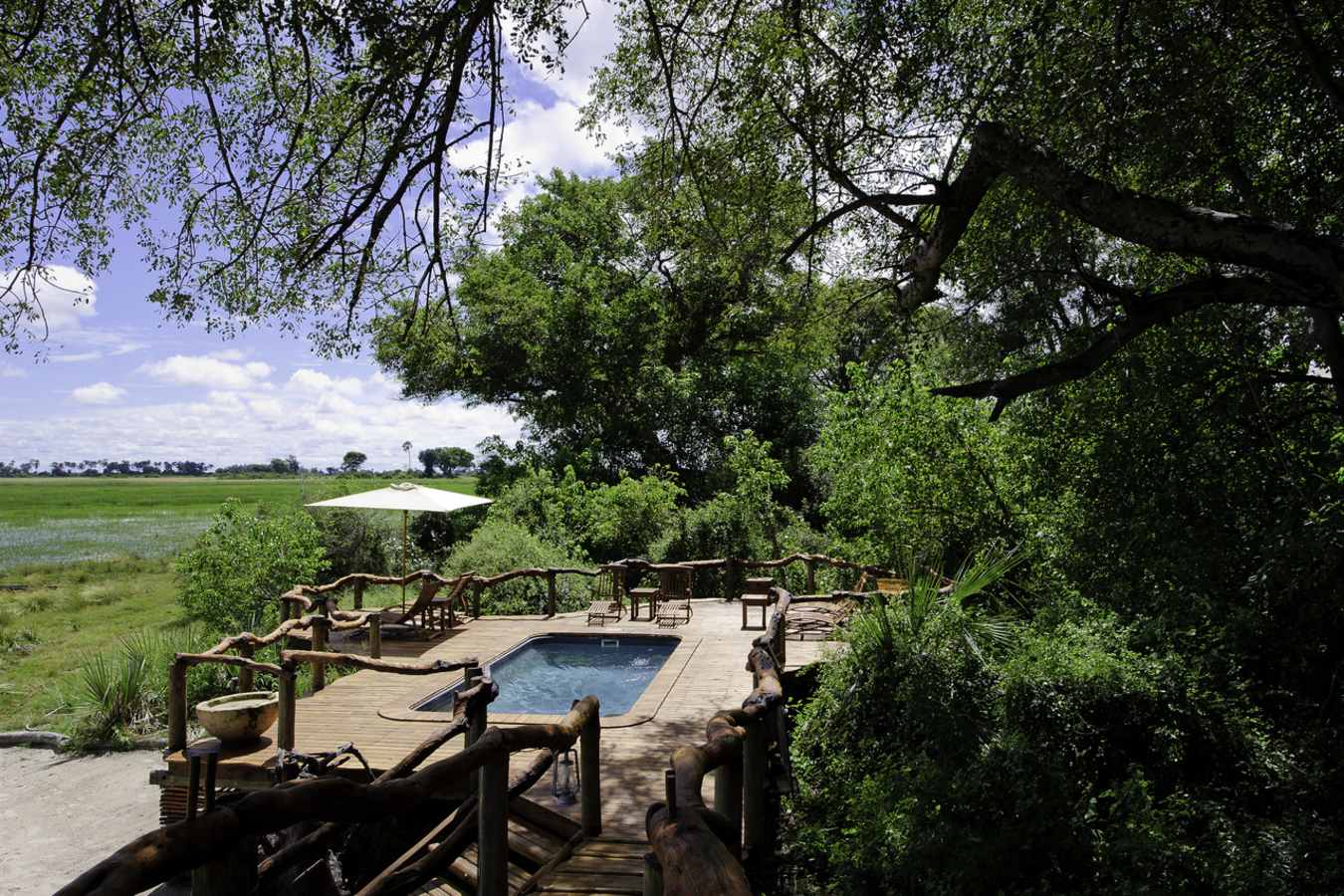 Swimming pool - Tubu Tree Camp