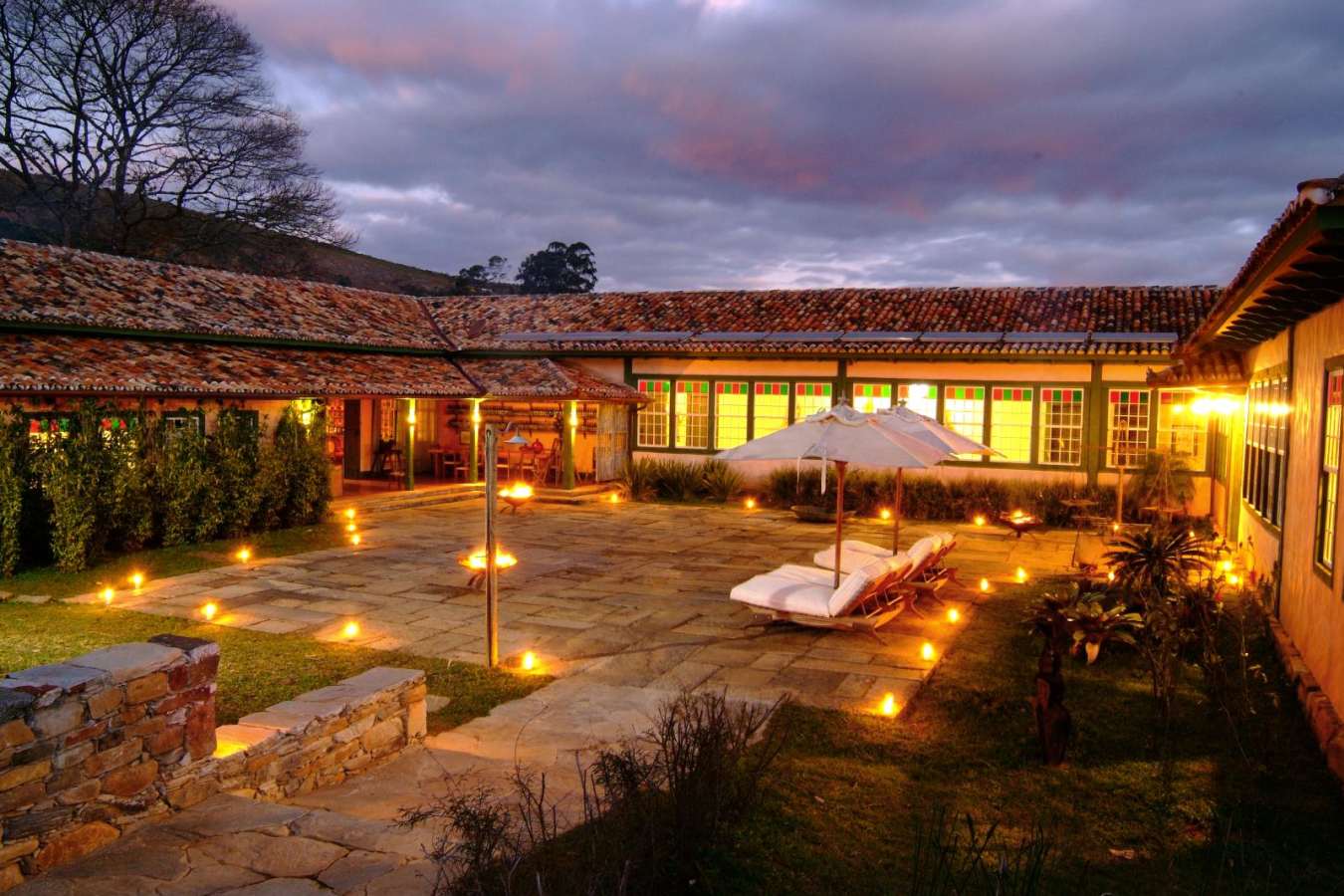 Central courtyard 
