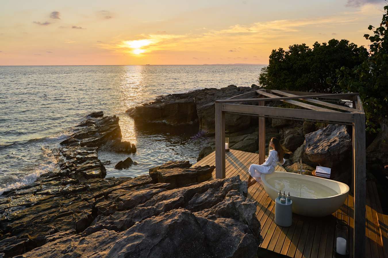 Outdoor bathtub - Six Senses Krabey 