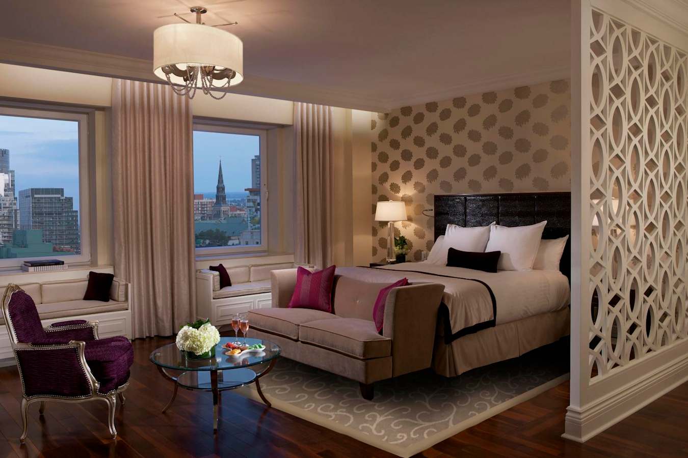 Junior Suite at Ritz Carlton Montreal
