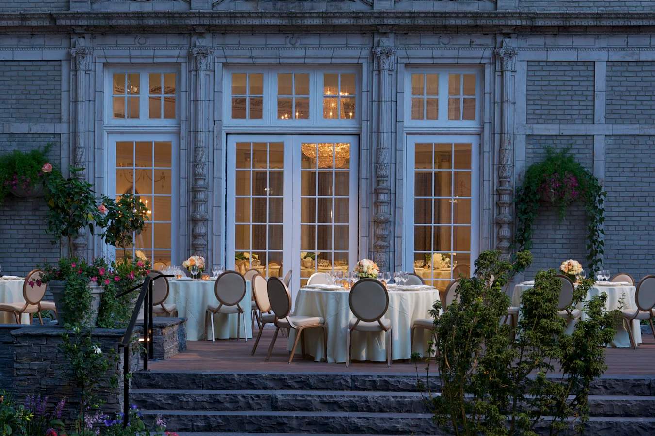 Garden Terrace at Ritz Carlton Montreal