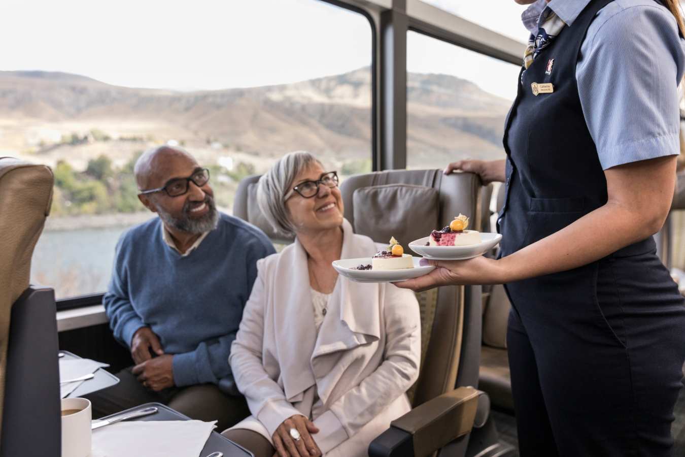 Onboard SilverLeaf Service - Rocky Mountaineer 