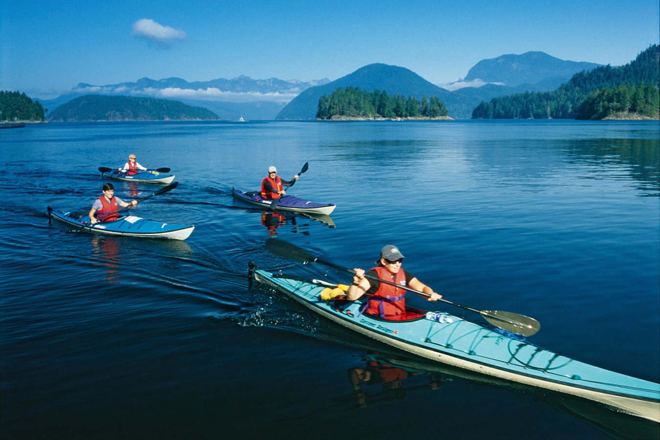 Kayaking at Wilderness Lodge - Best of British Columbia