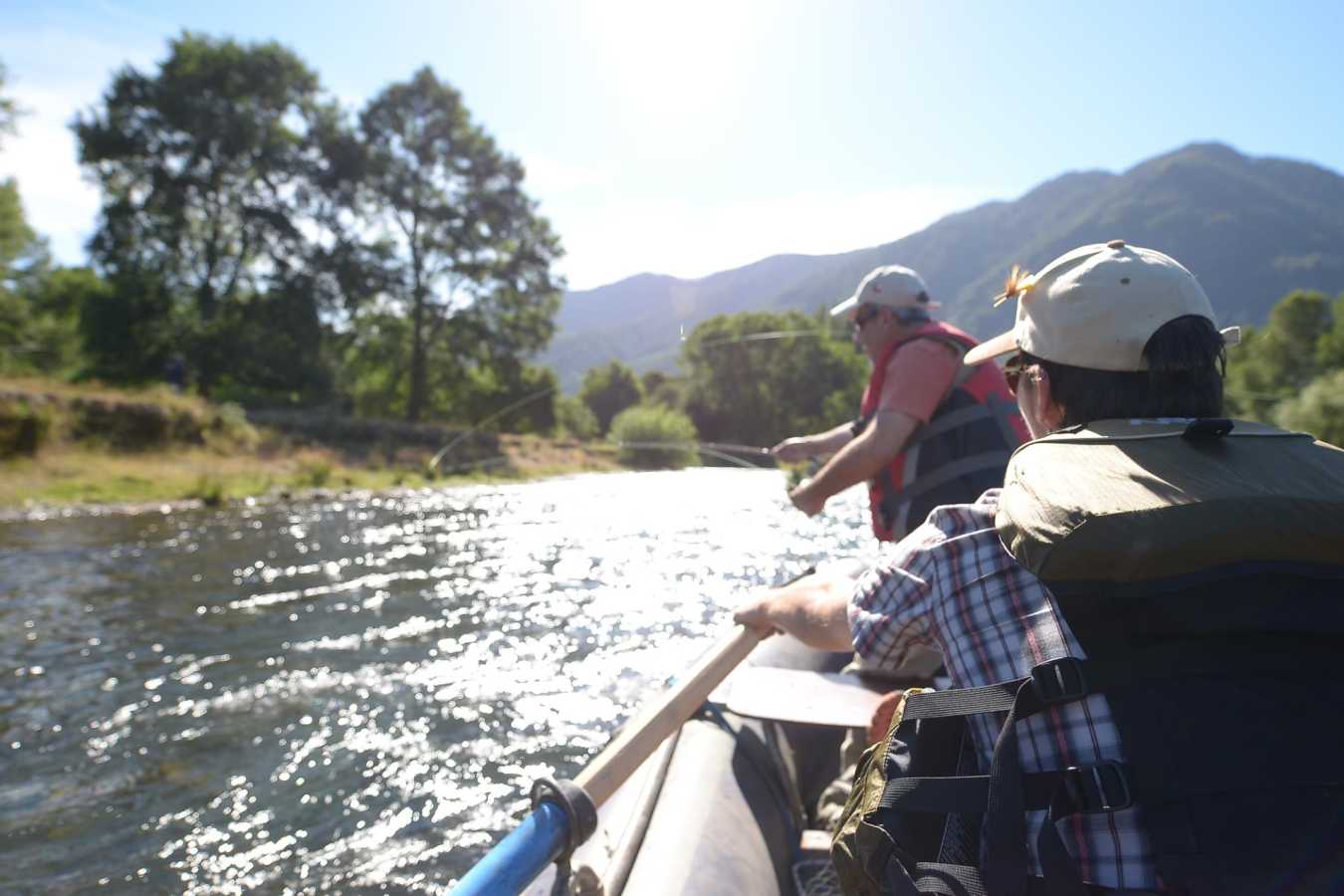Fishing on Liucura   - Hotel Vira Vira