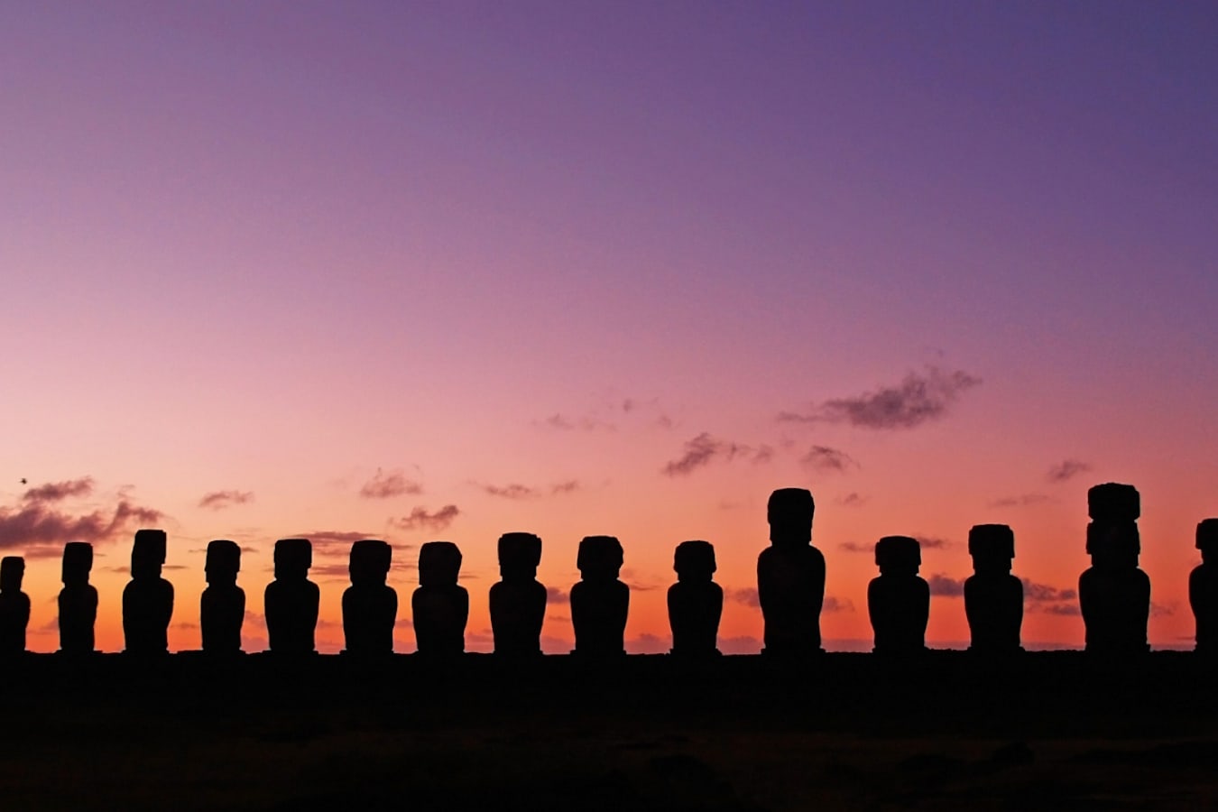 Easter Island landscape 