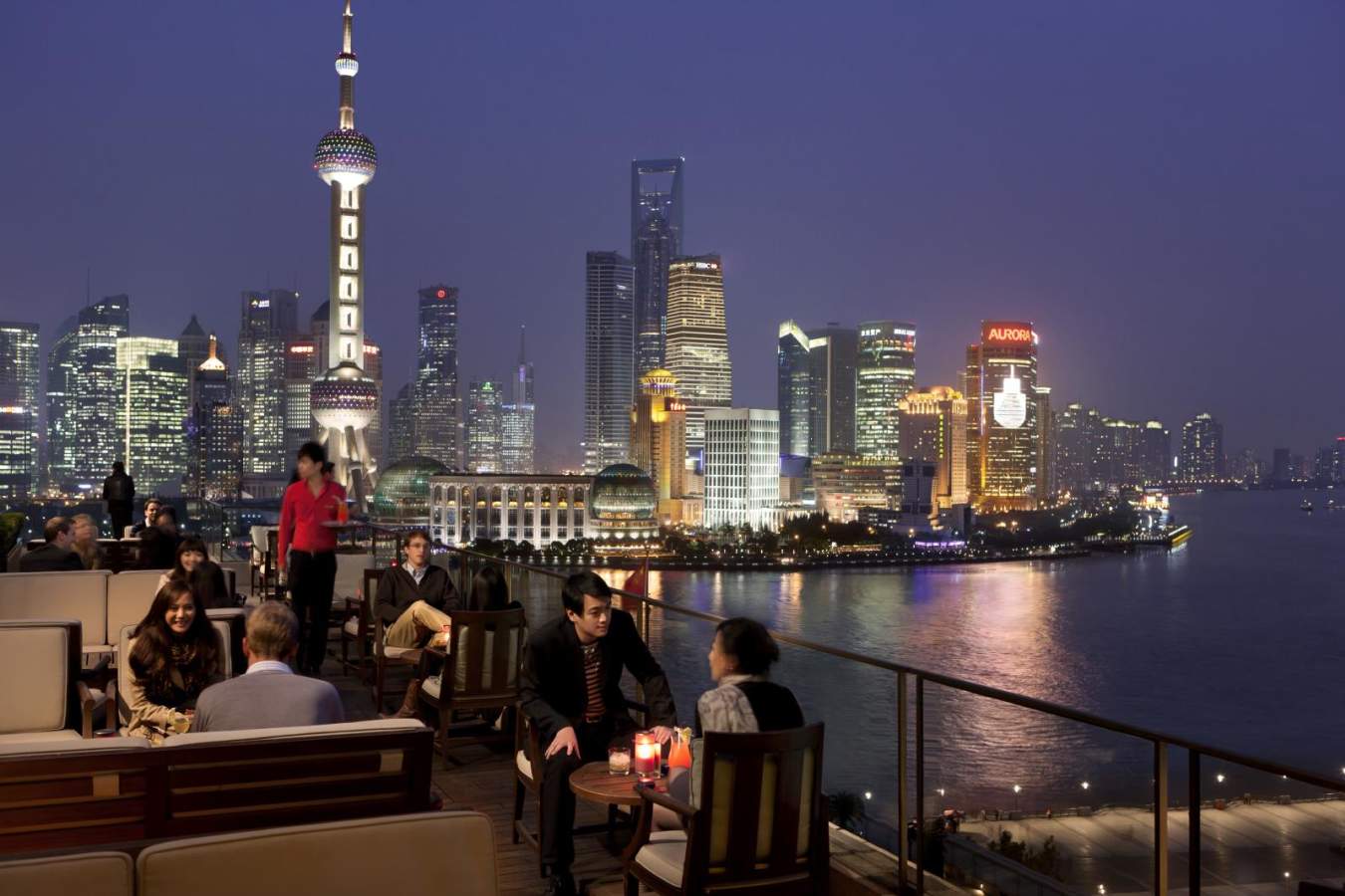 Roof Top Bar - Peninsula Shanghai