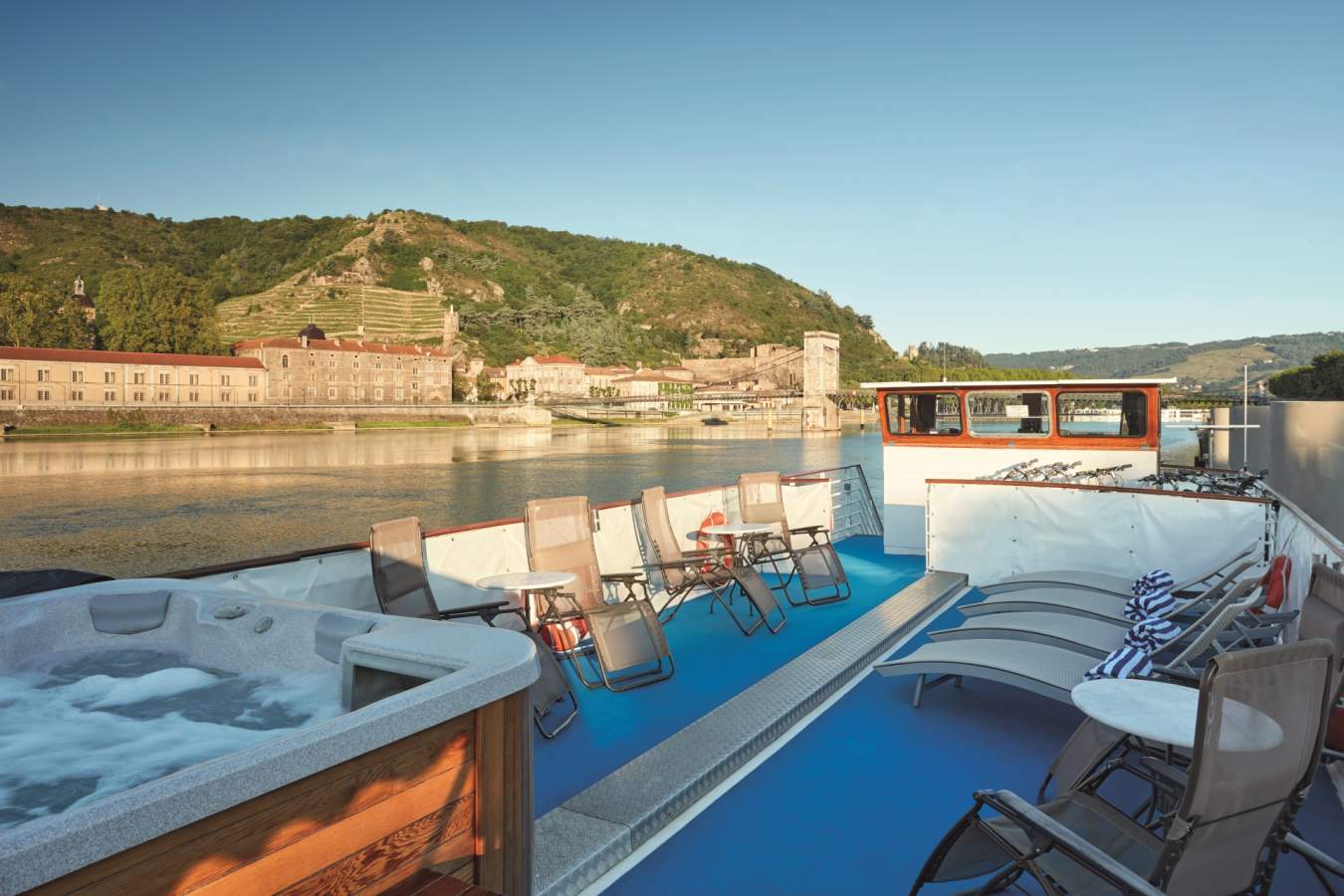 Napoleon Deck - Belmond Afloat in France 